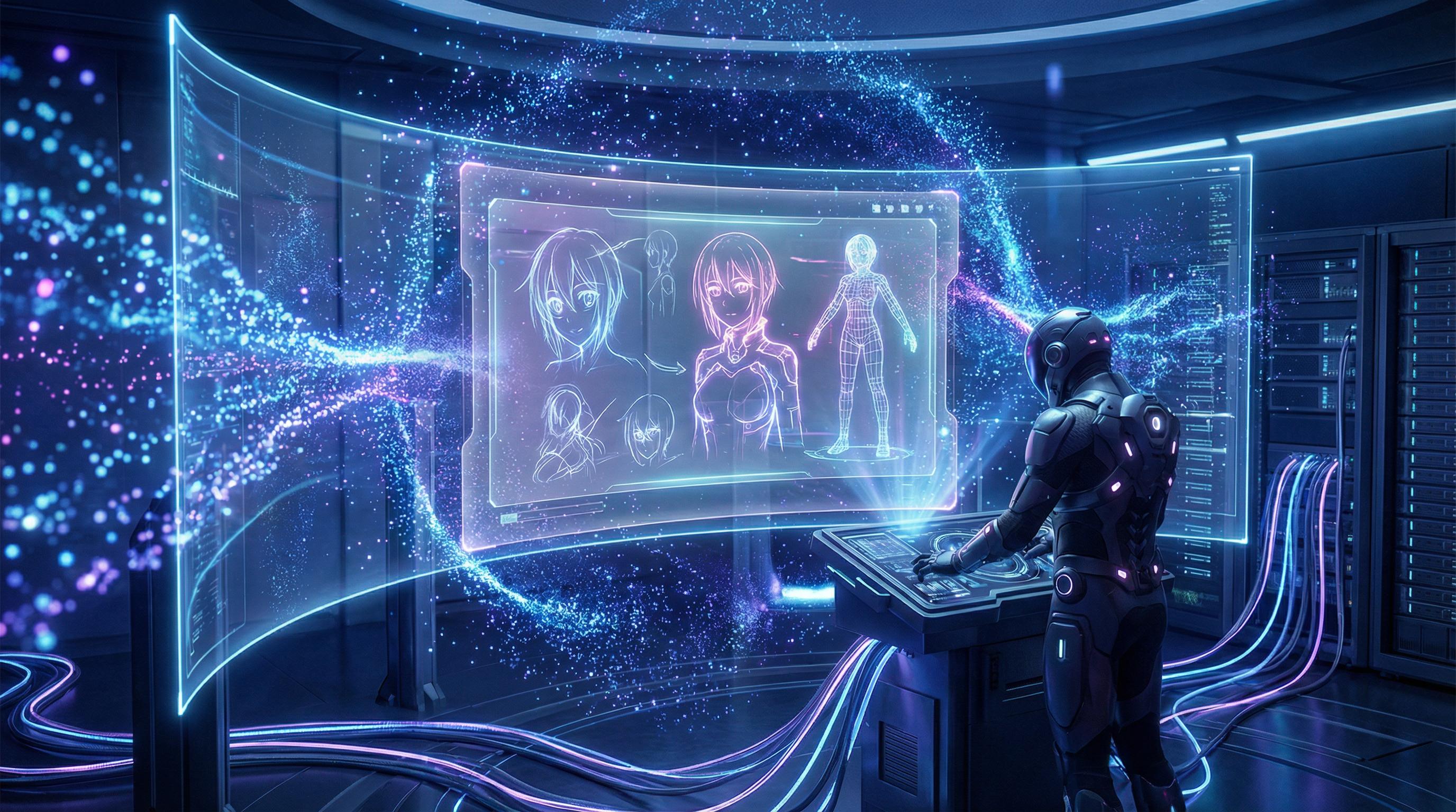 51视频AI动漫创作技术